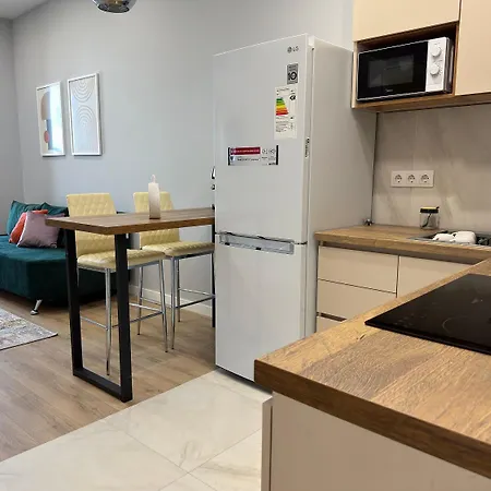 2 Room Apartment Гармония В Комфорт Сити Almaty Exterior photo